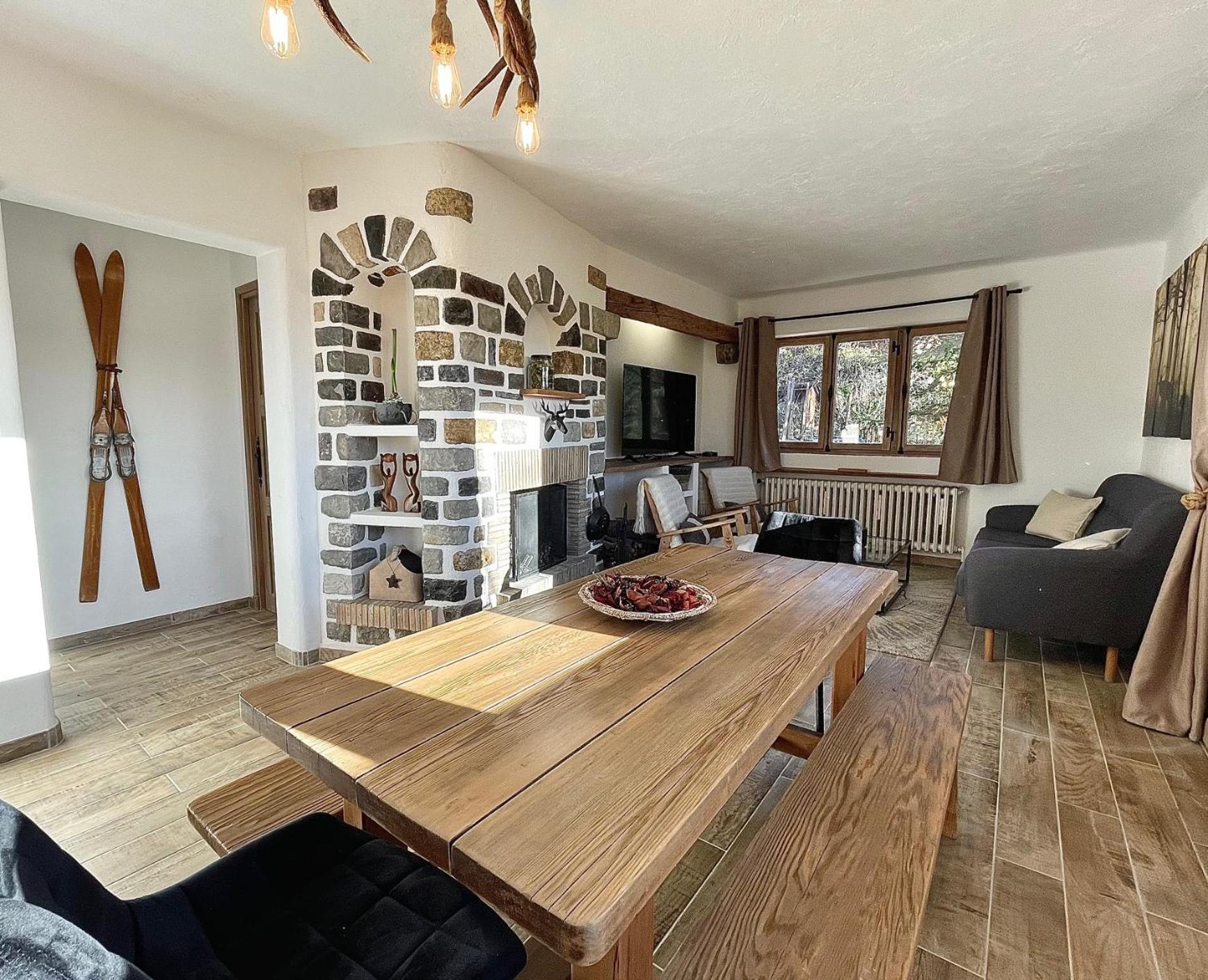 Chalet Le Tilleul Valdeblore Eksteriør bilde